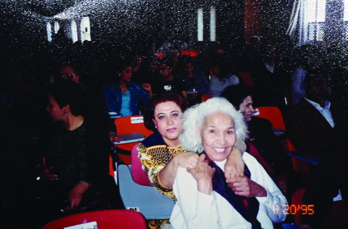 


 ... ومع نوال السعداوي 