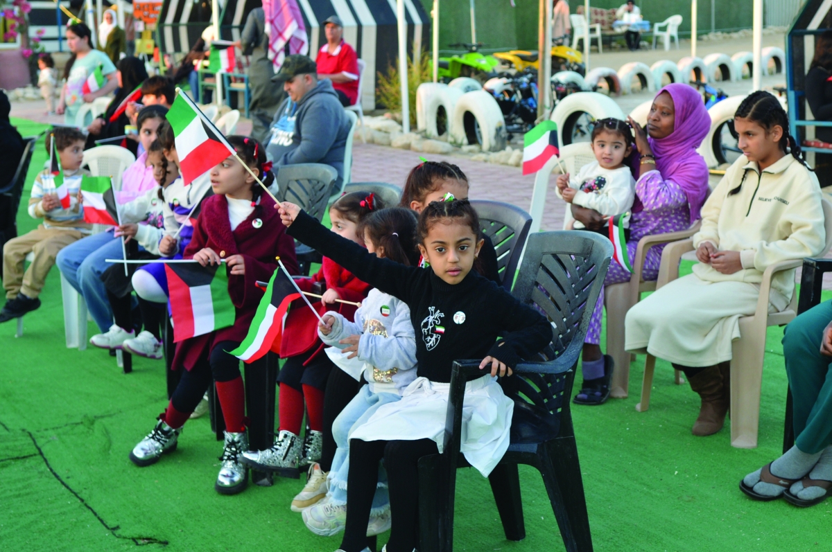 مشاركة من كل الأعمار