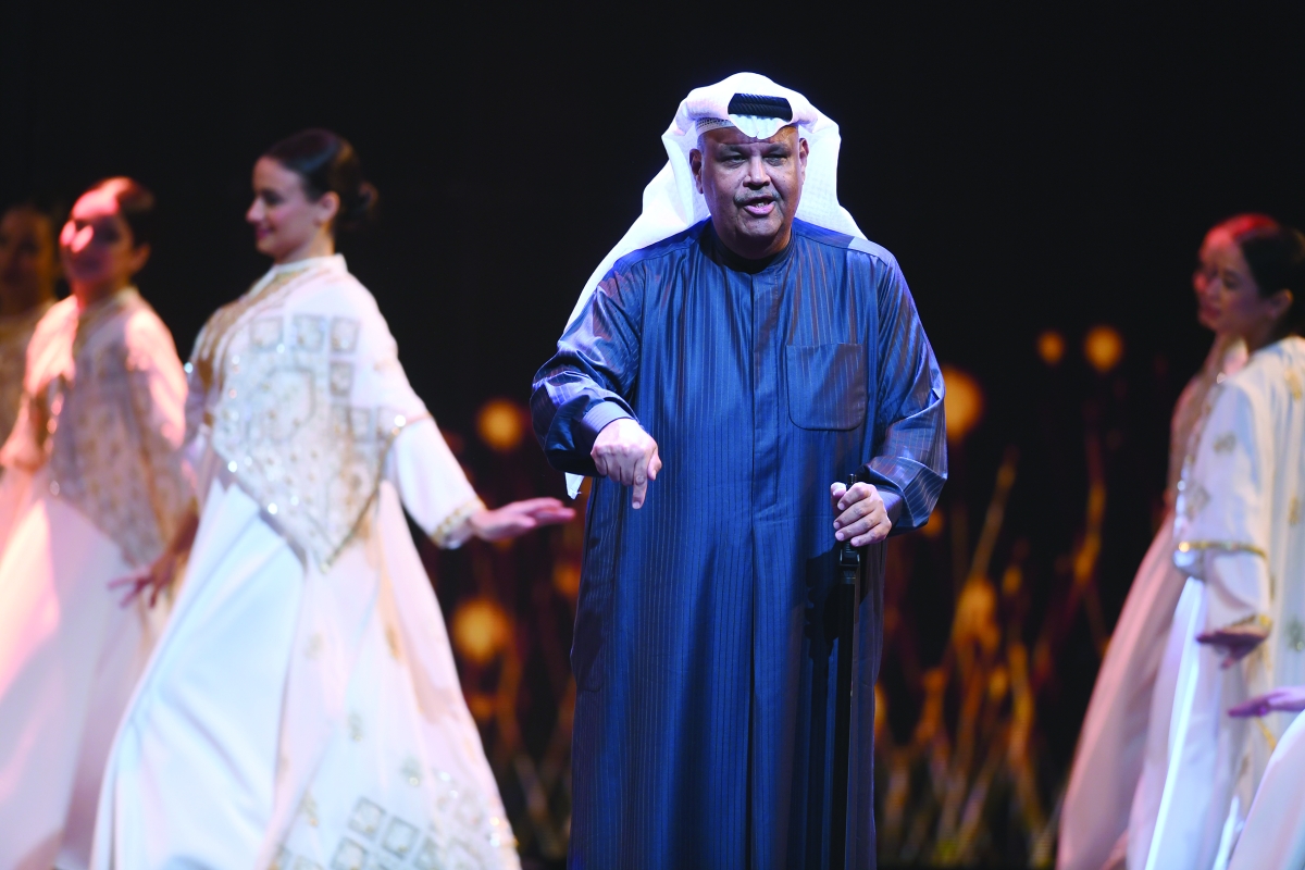 


نبيل شعيل... مُفتتحاً الاحتفالية بـ «القلوب الصافية» 