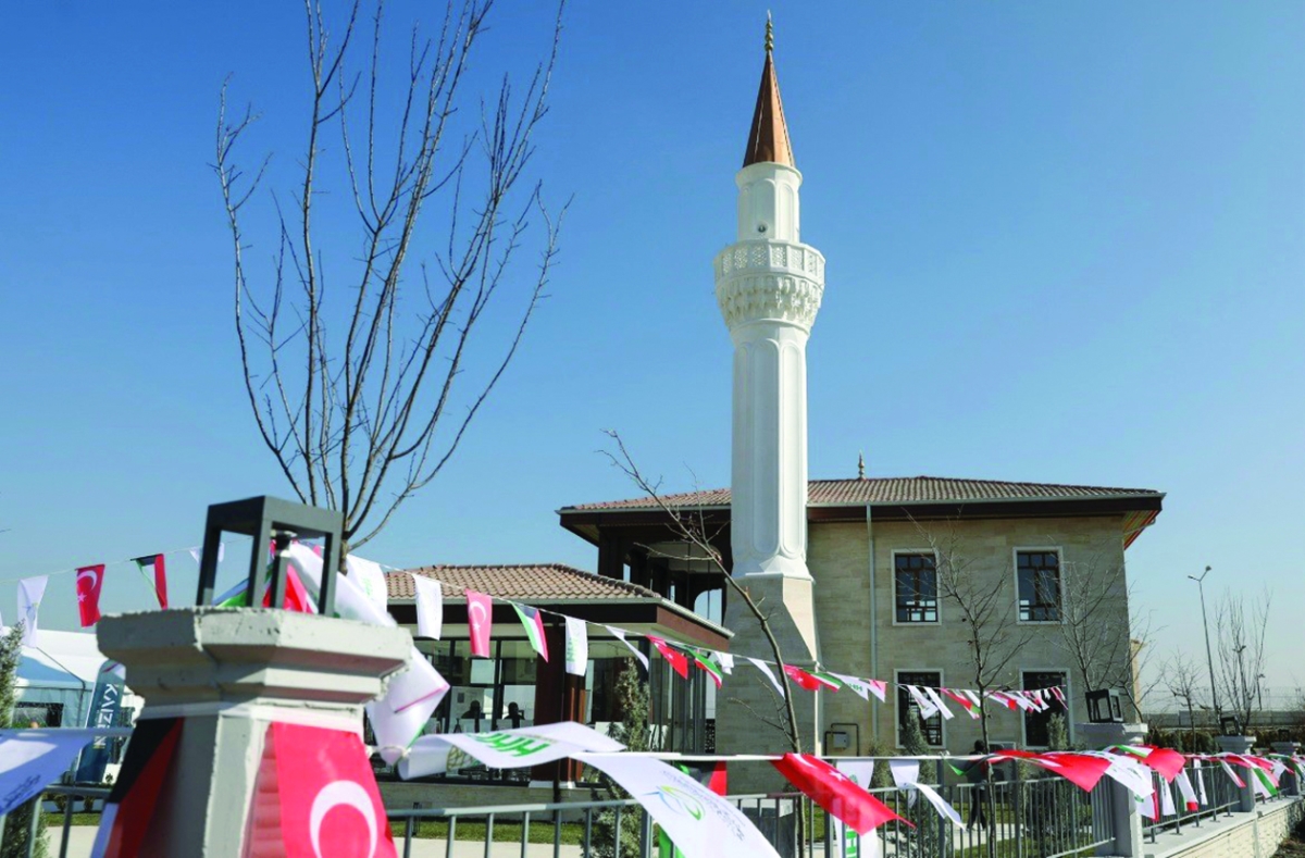 المسجد من الخارج