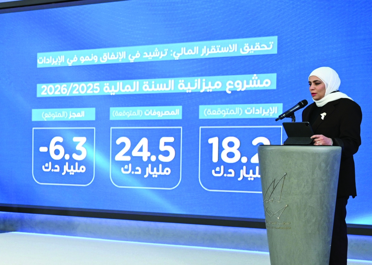 


الوزيرة الفصام تستعرض مشروع الميزانية 