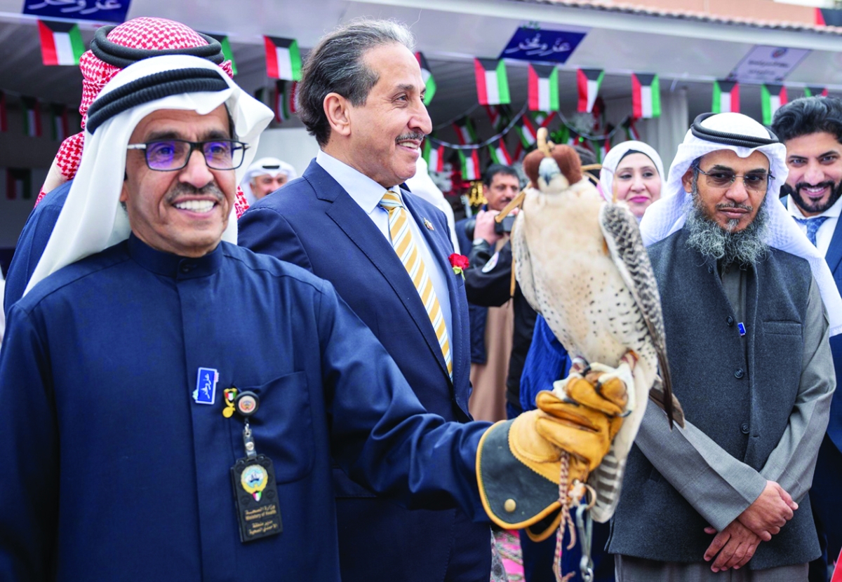 بدر العتيبي في معرض فريق الكويت اليوم
