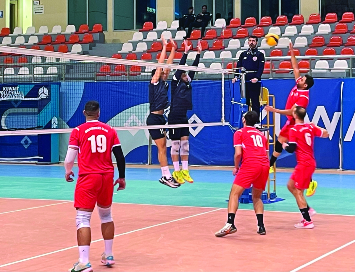 من مباراة الصليبخات واليرموك