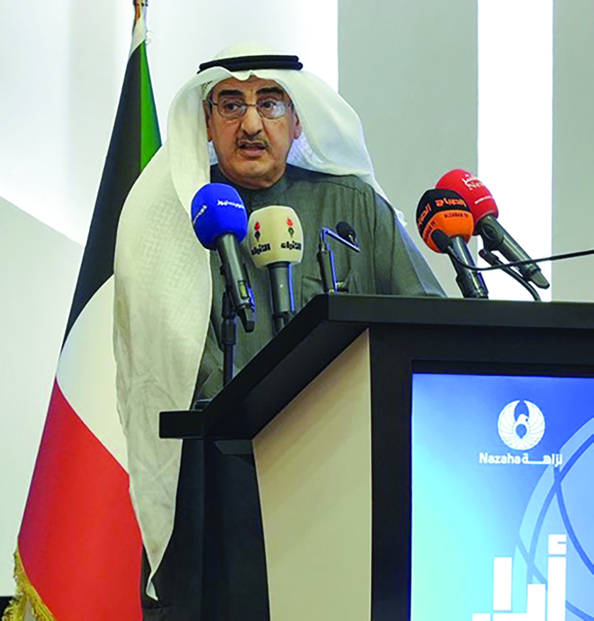 عبدالعزيز الإبراهيم متحدثاً