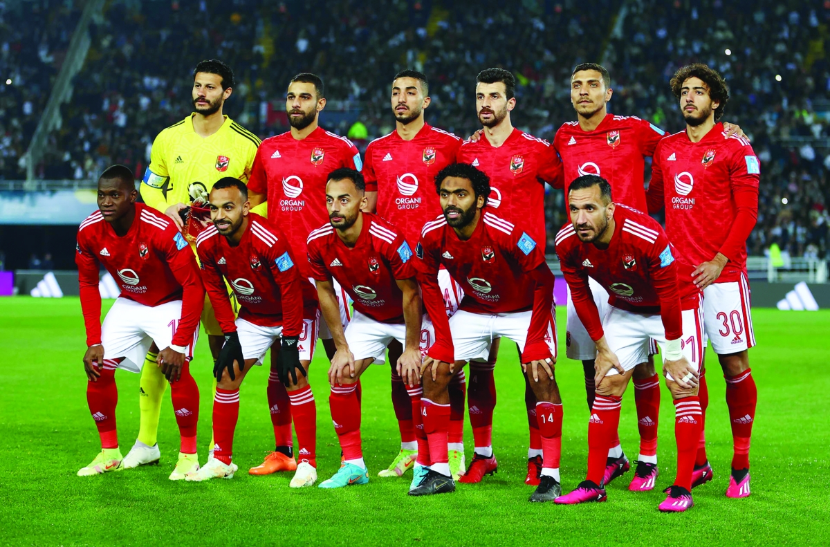 فريق الأهلي المصري بطل أفريقيا