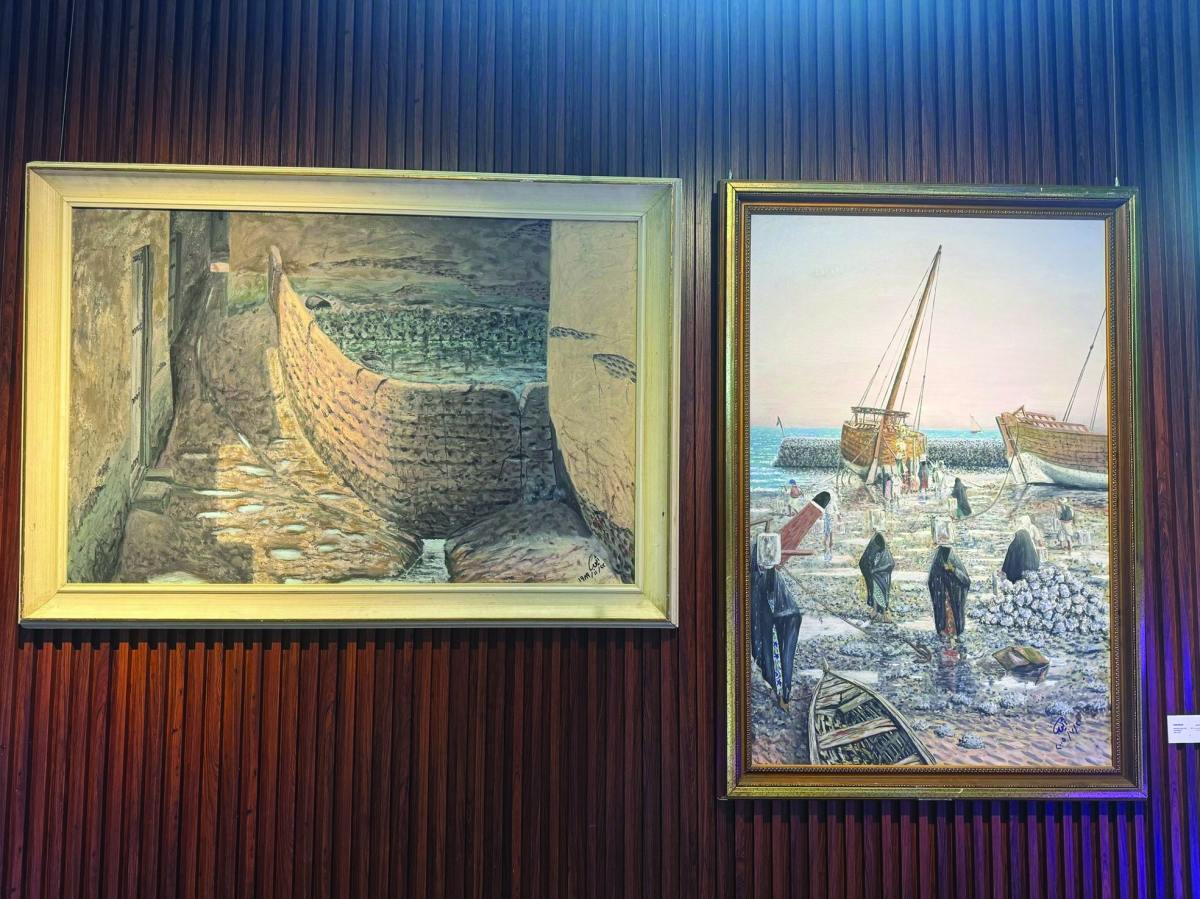 


 من لوحات أيوب حسين 