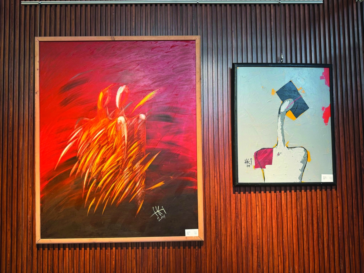 


 من أعمال حميد خزعل 