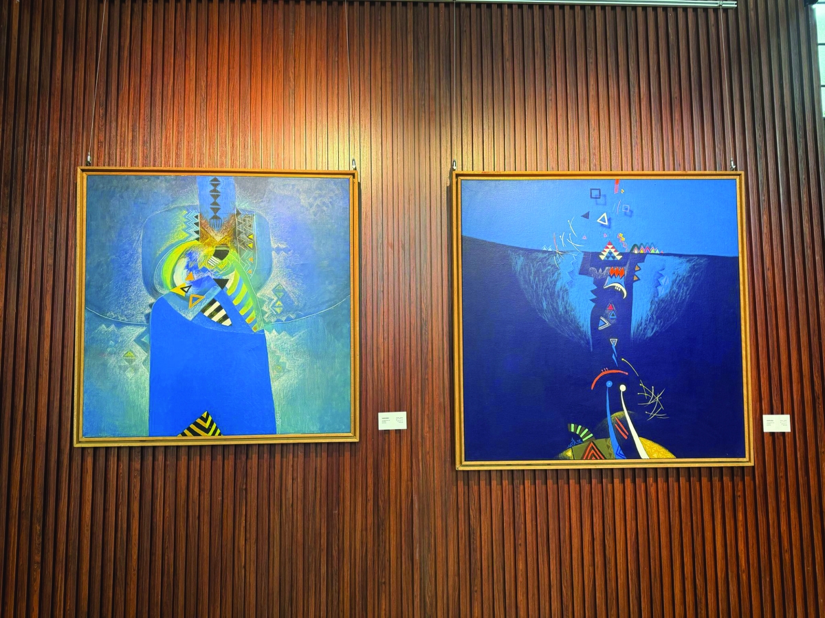 


 من لوحات سامي محمد 