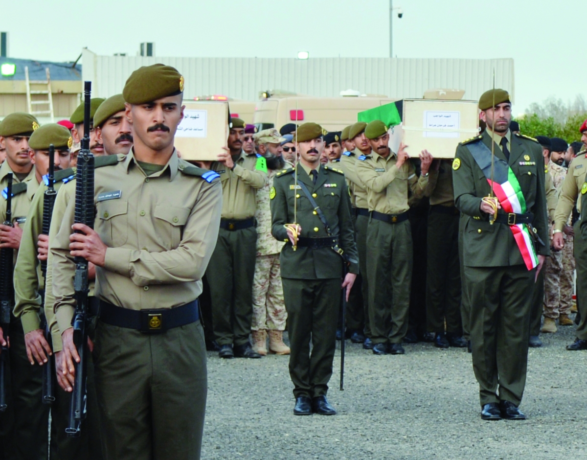 مراسم عسكرية مهيبة 