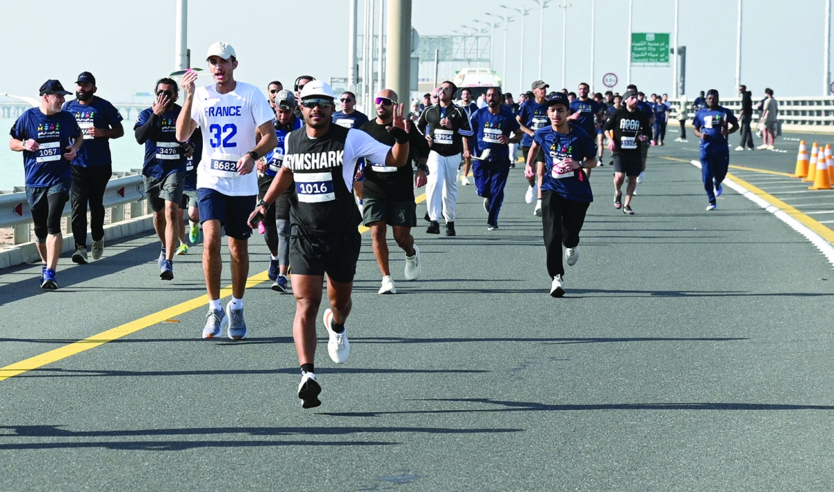 حماس ومرح في سباق الماراثون