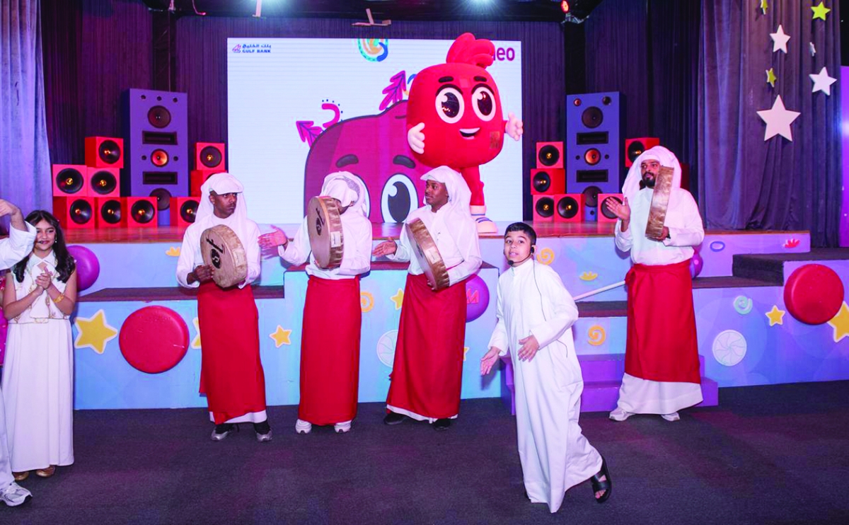 جانب من احتفال القرقيعان العام الماضي 