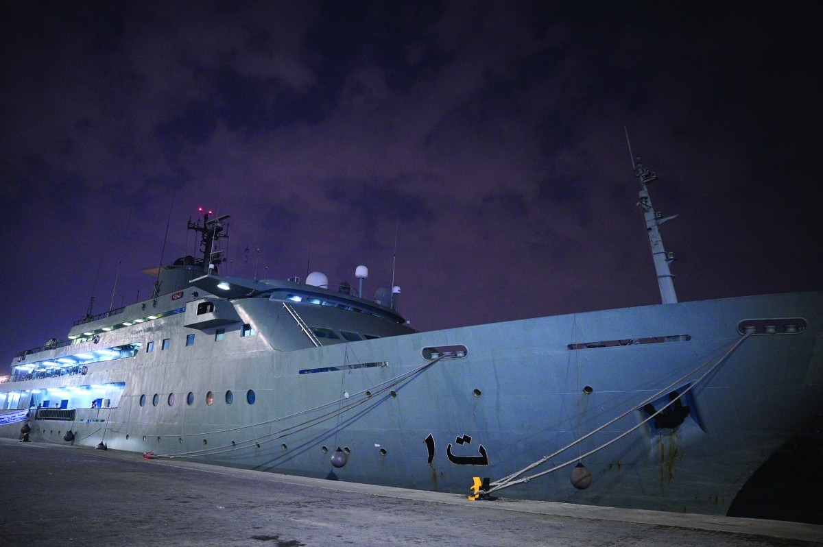 


«المبروكة» حطّت رحالها في الكويت 	(تصوير نايف العقلة) 