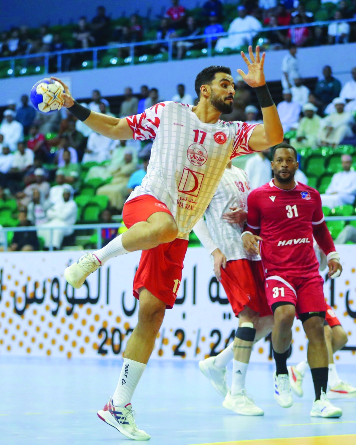 جانب من المباراة