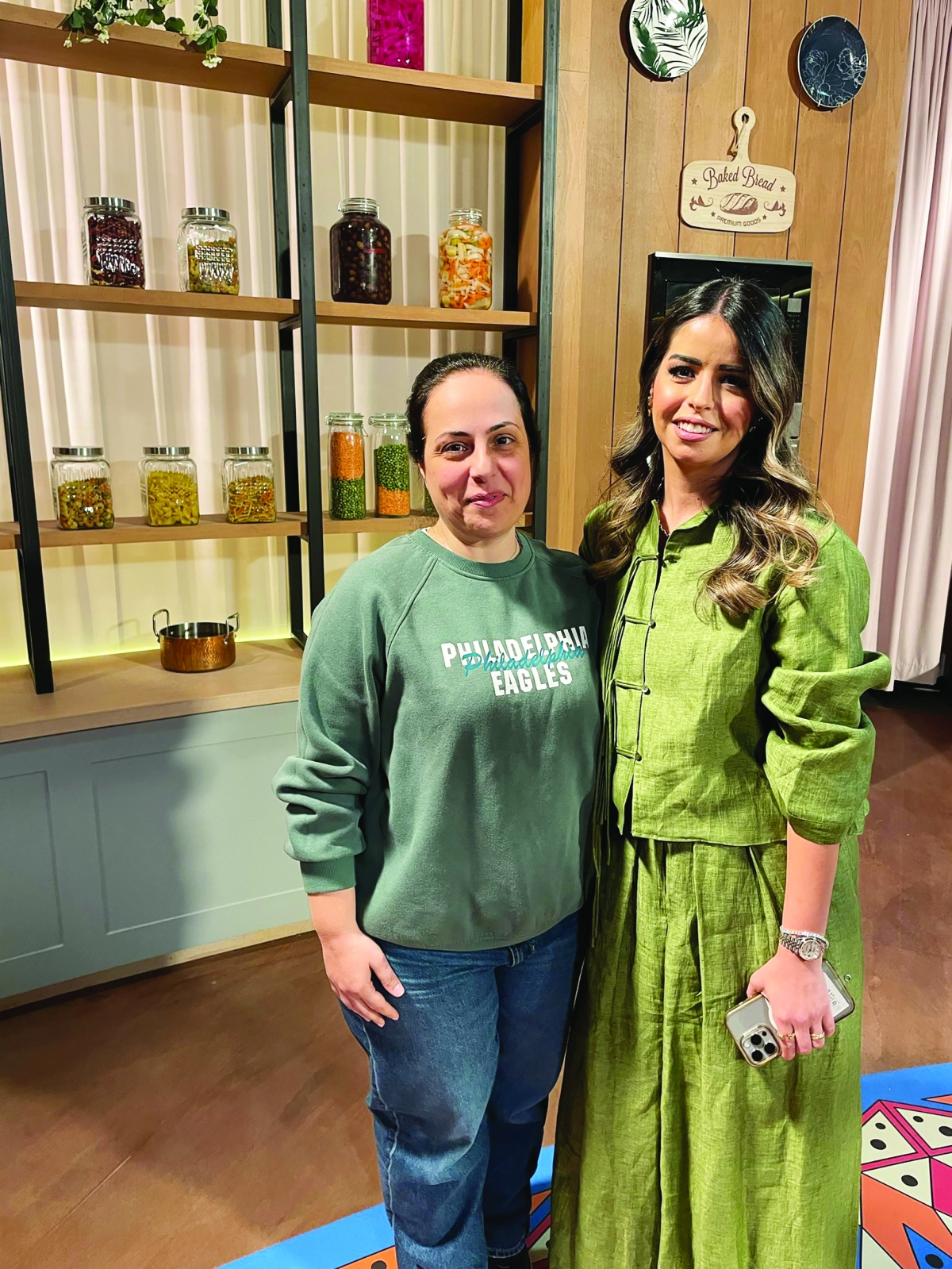 


الشيف دانة حمد مع ماريان داكسيان 