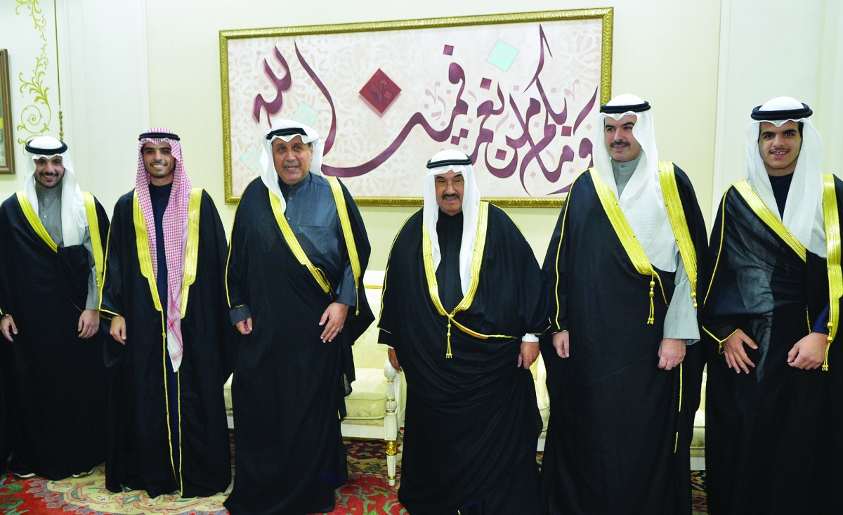 


حمد جابر العلي وناصر المحمد وعدد من الحضور 