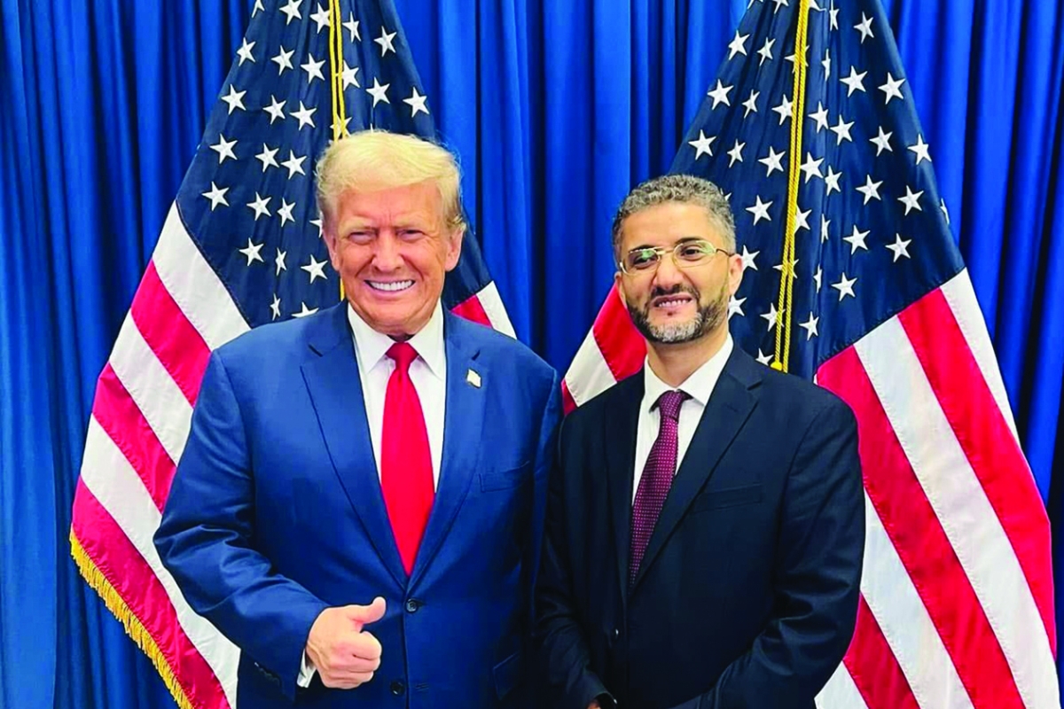 


الرئيس الأميركي والسفير الجديد 