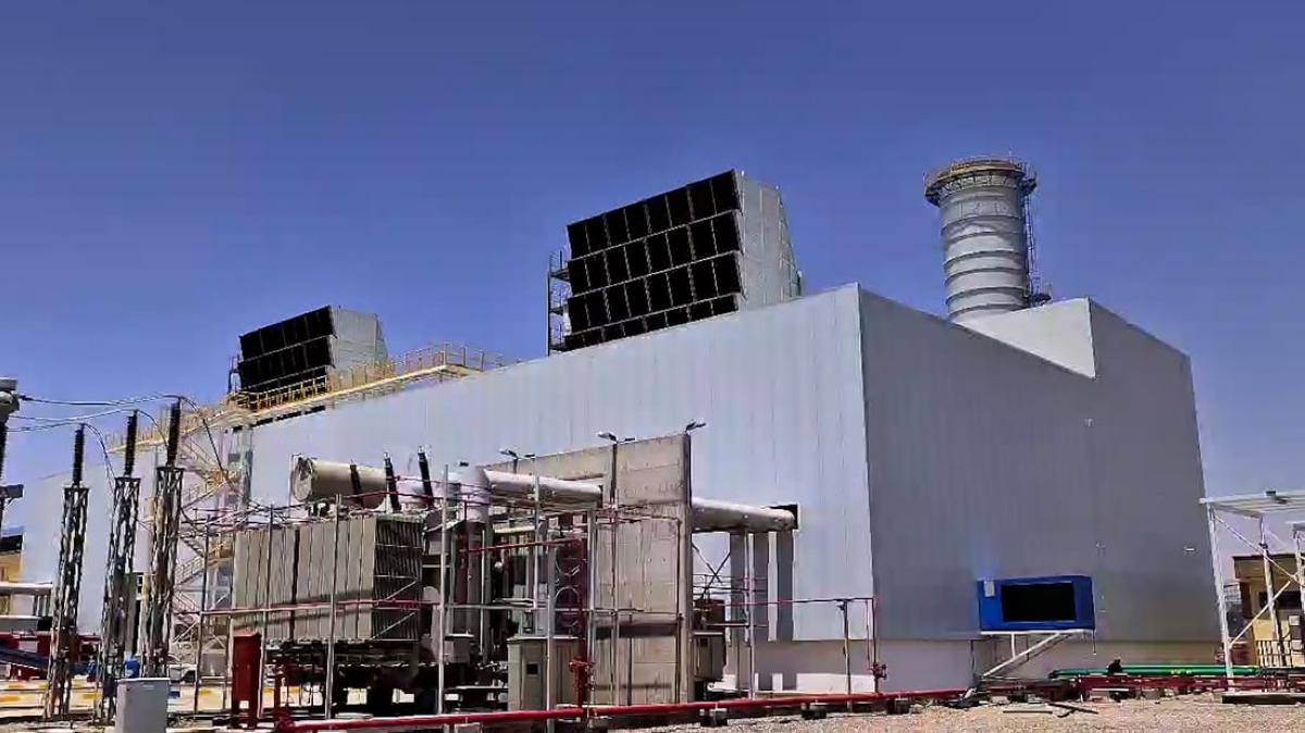 محطة كهرباء بمدينة الناصرية في العراق