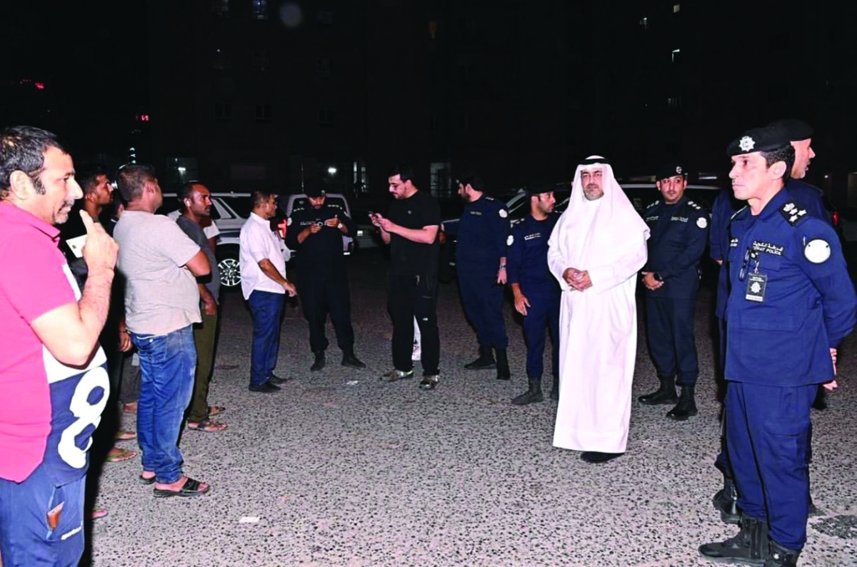 مشاركة في دعم حملات التفتيش على المخالفين