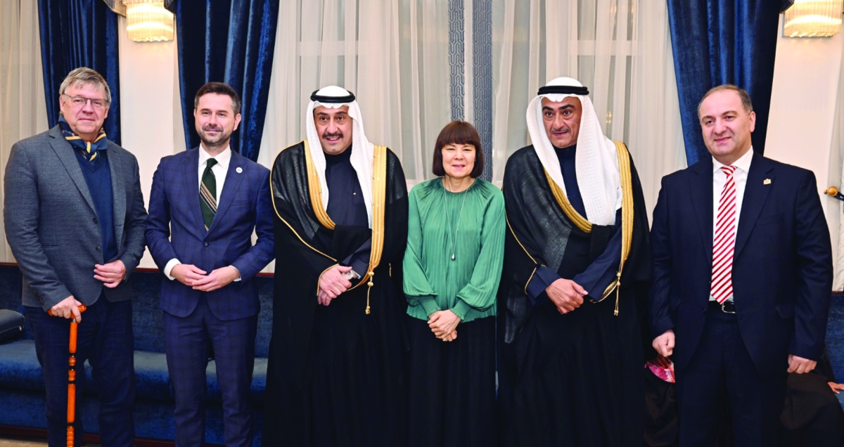 سفراء جورجيا وأميركا وبولندا والتشيك مهنئين