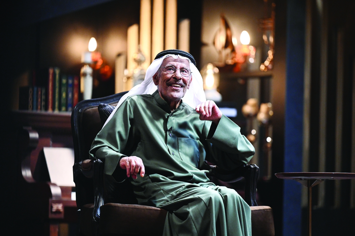 


بدر بورسلي في برنامج «مسرح الحياة» 