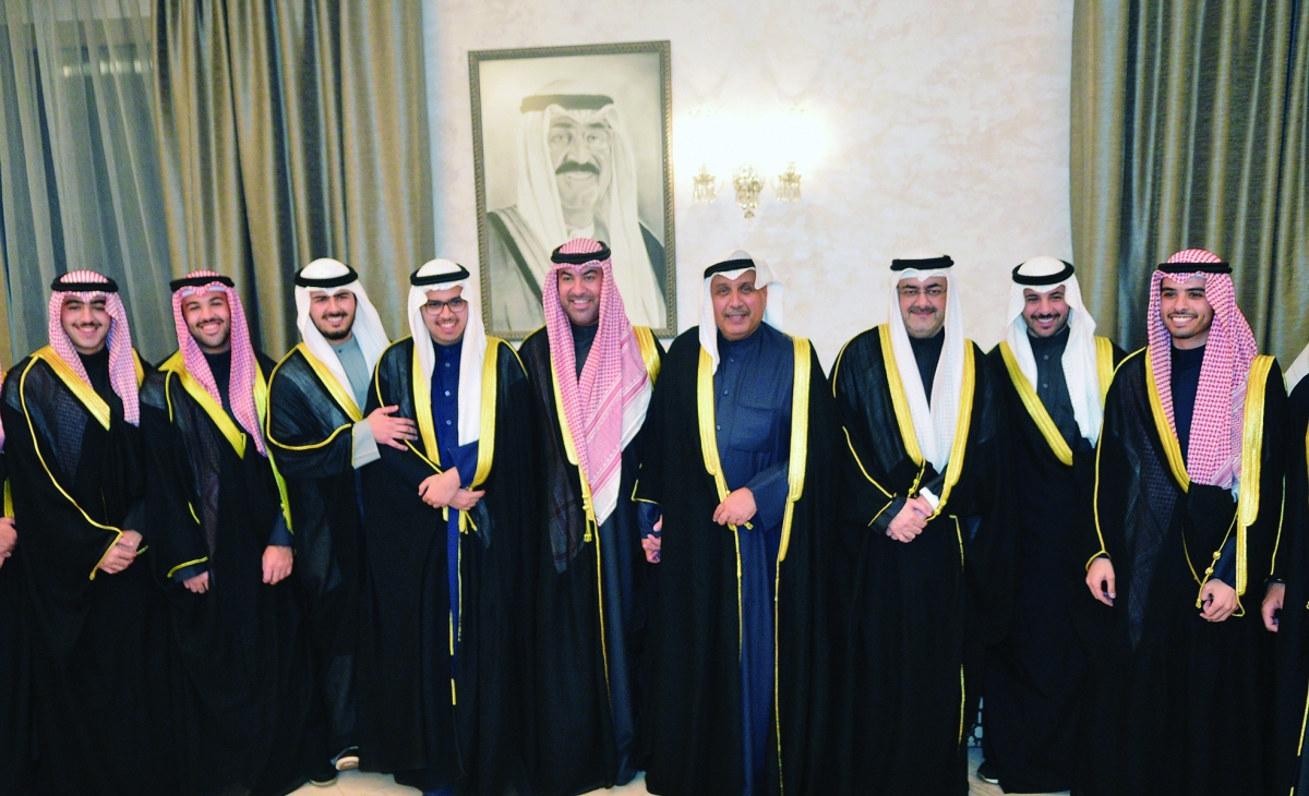 حمد الجابر يقدم تهانيه