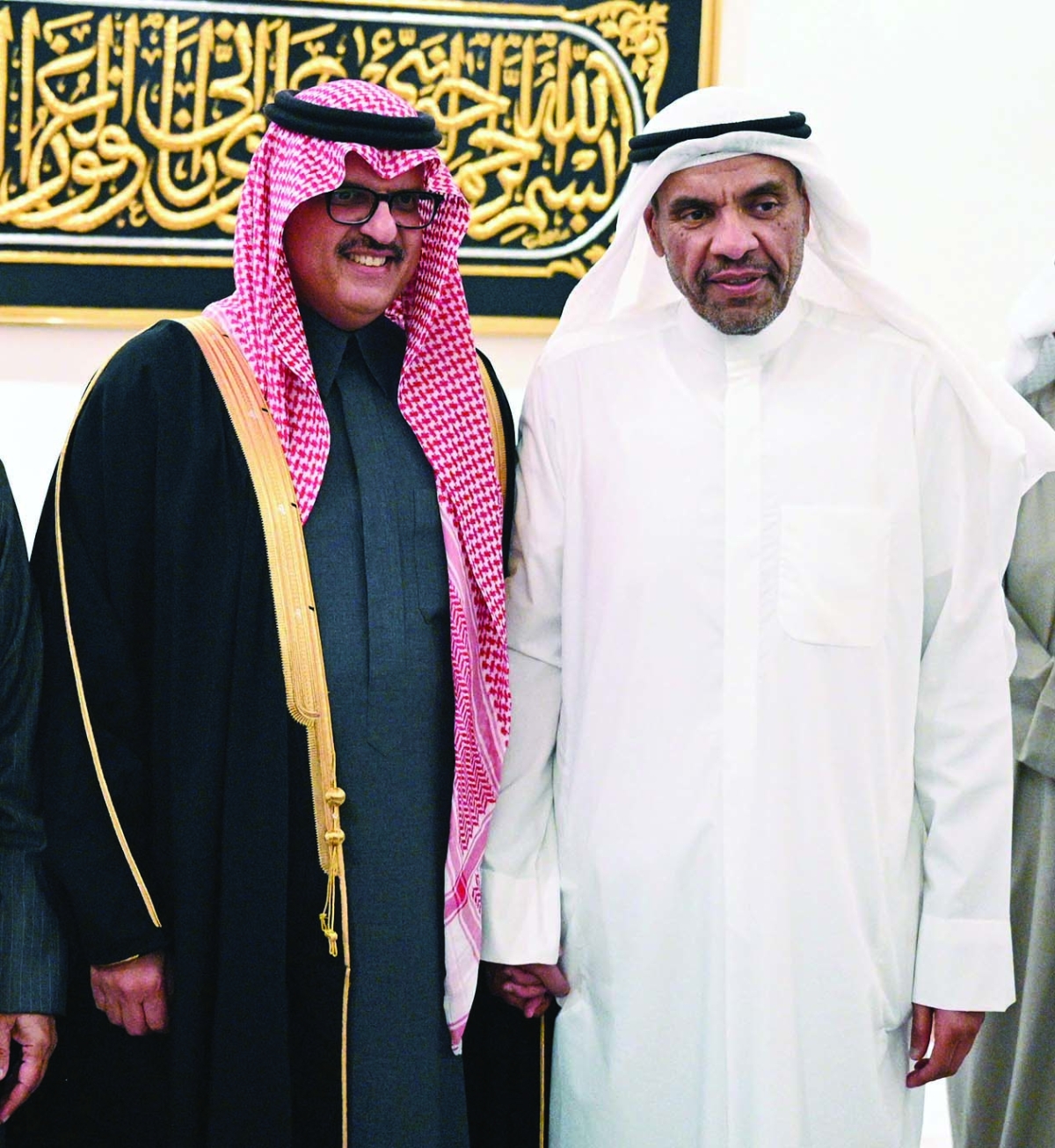 السفير السعودي يقدم تهانيه 