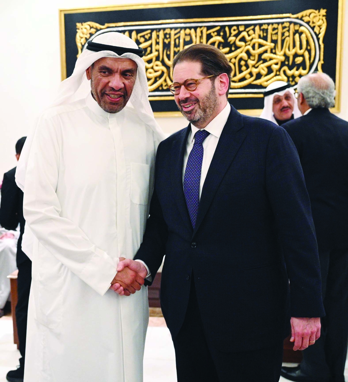 القائم بأعمال السفارة السورية مهنئاً