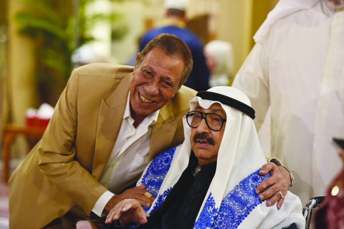 


محمد الويس مع «شادي الخليج» 