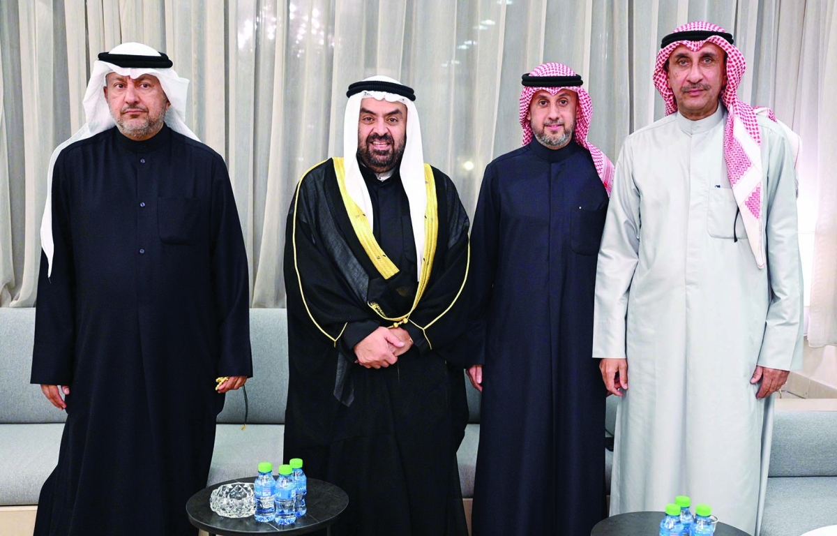 فيصل الجزاف وأحمد الفارس والشيخ خالد البدر 