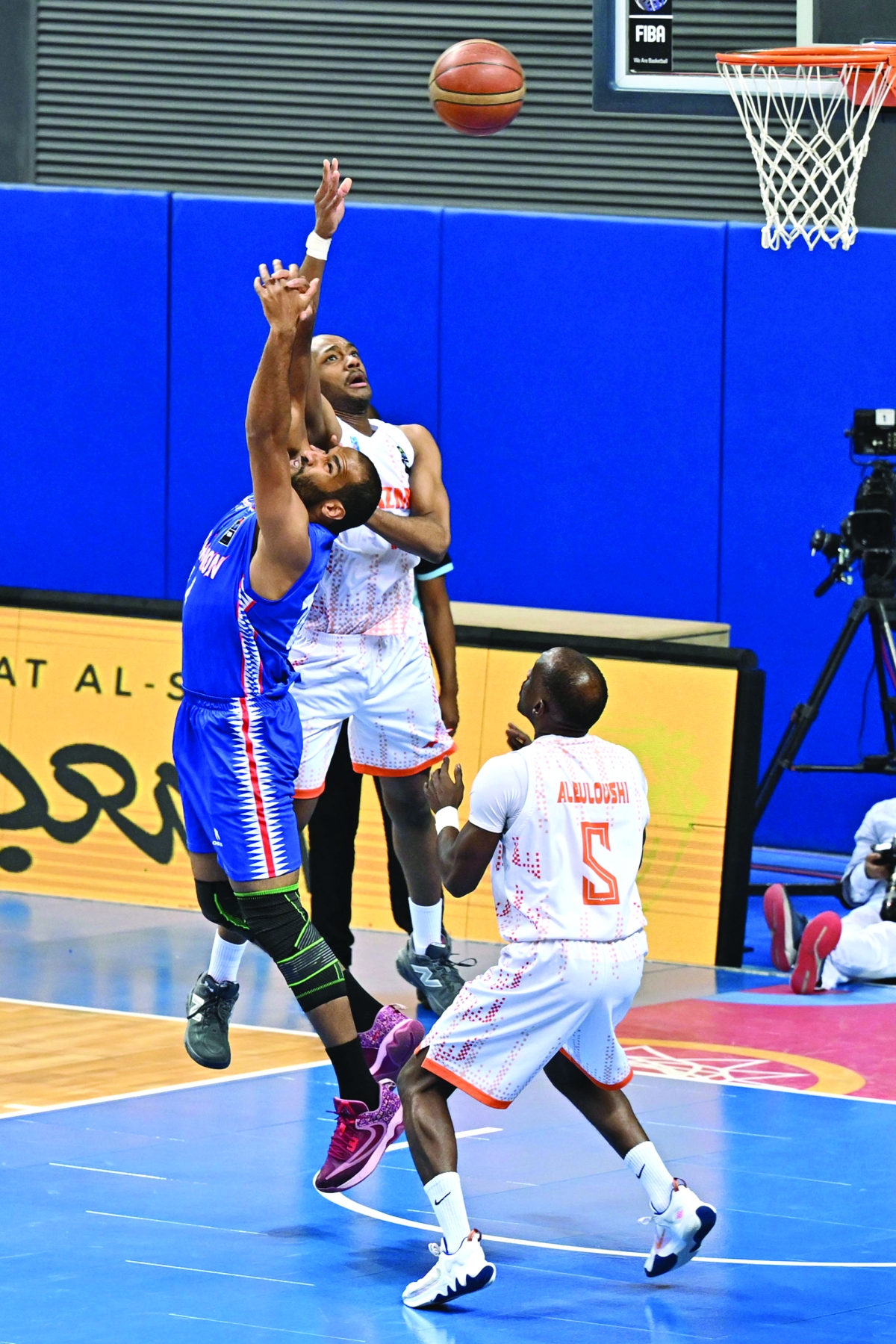 من مباراة كاظمة والتضامن