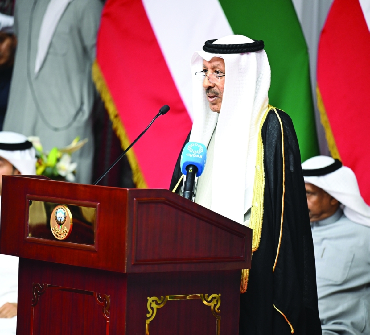 الخمسان يلقي كلمته