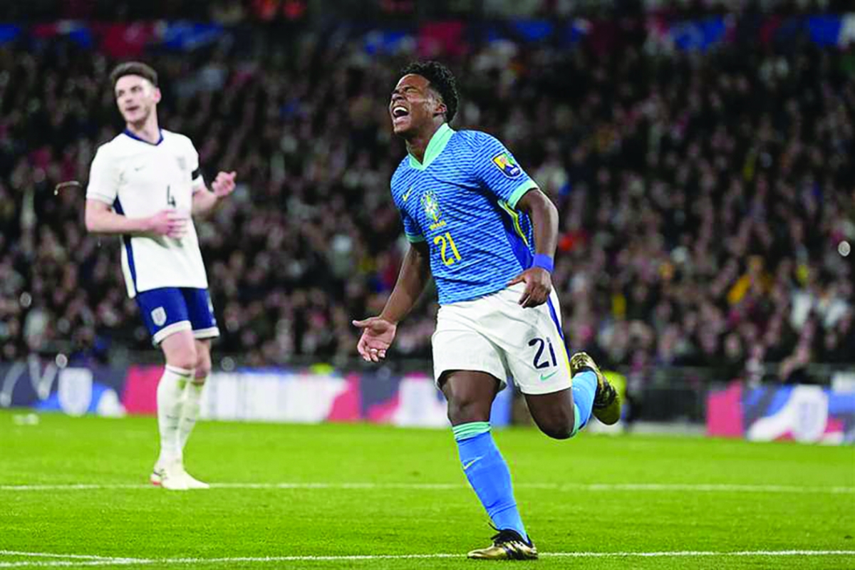 


إندريك يعوض نيمار في منتخب البرازيل 