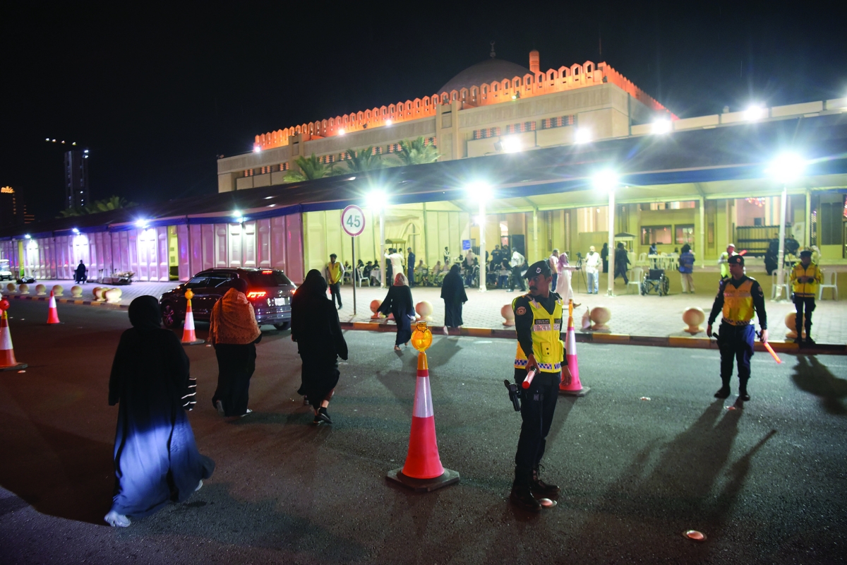 تجهيزات وخدمات لراحلة المصلين