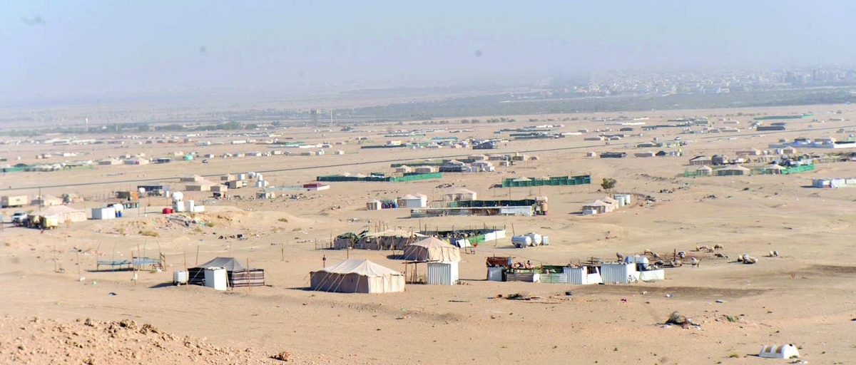 مخيمات في البر (أرشيفية)