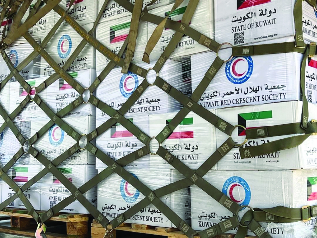 مساعدات كويتية إلى السودان عبر رحلة جوية