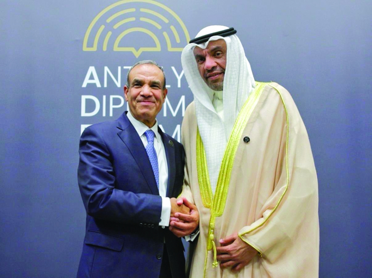 


اليحيا خلال لقائه بدر عبدالعاطي 