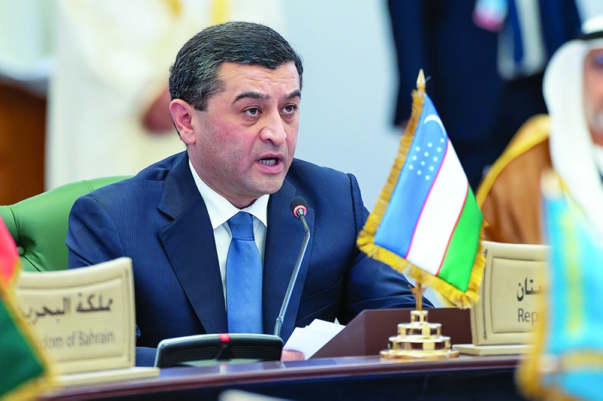 وزير خارجية جمهورية أوزبكستان بختيار سعيدوف