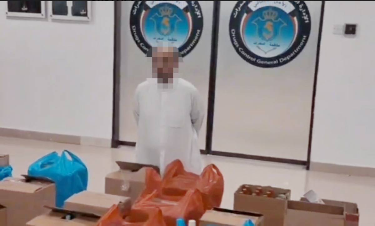 المتهم والمضبوطات