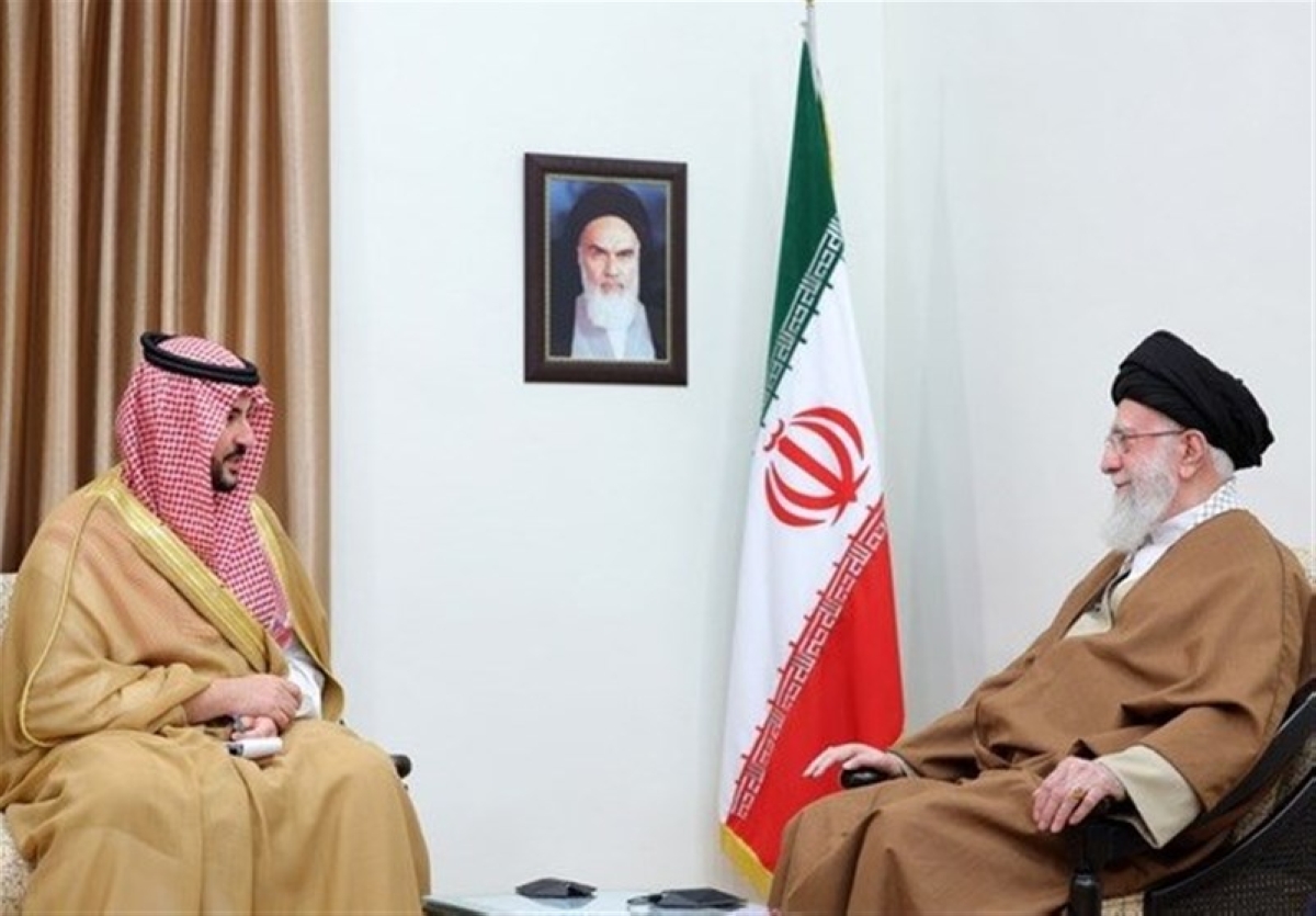خامنئي مستقبلاً خالد بن سلمان في طهران