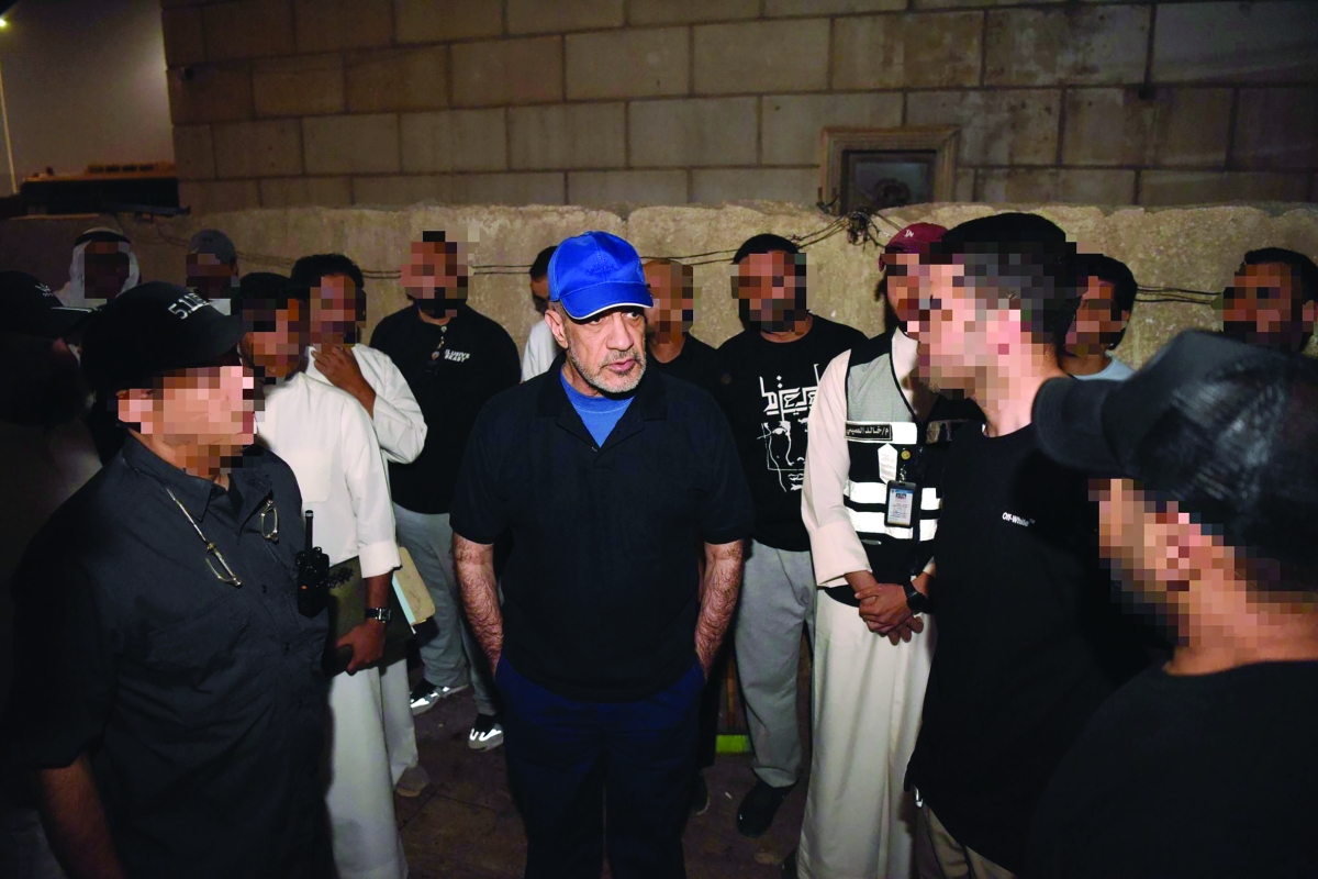 فهد اليوسف يقود الحملة الميدانية في جليب الشيوخ 