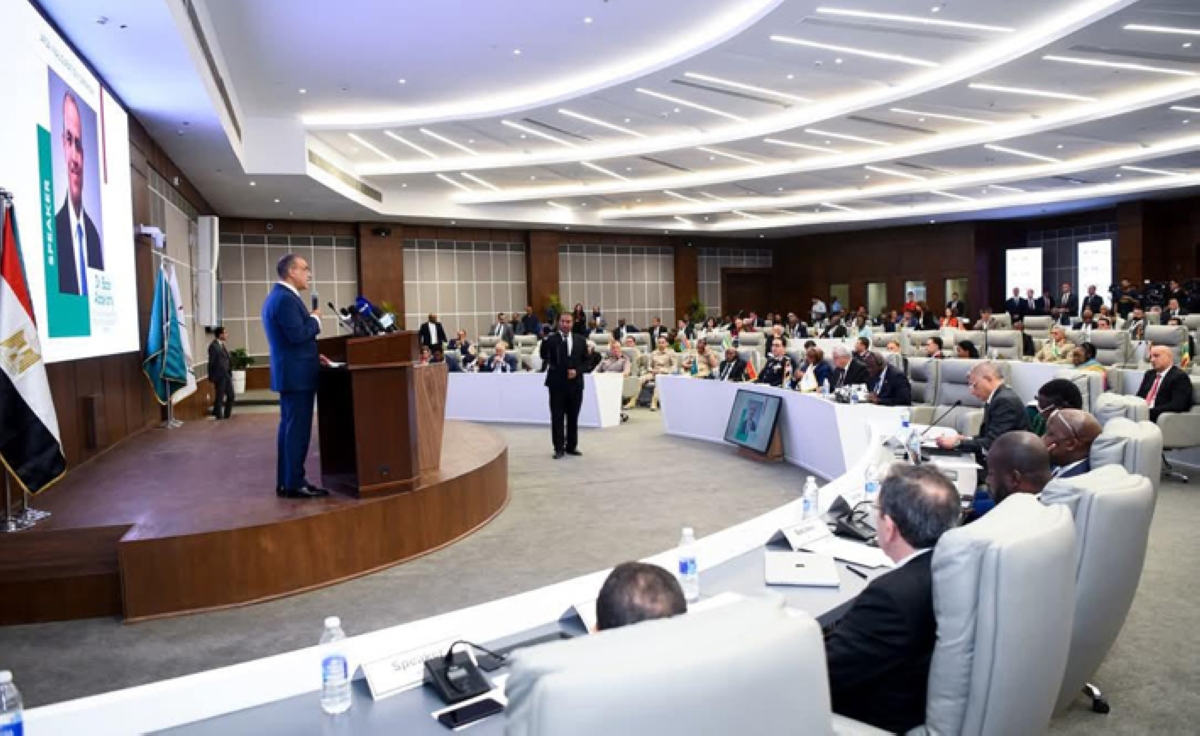 عبدالعاطي متحدثاً خلال تدشين مقر وكالة الفضاء الأفريقية في القاهرة