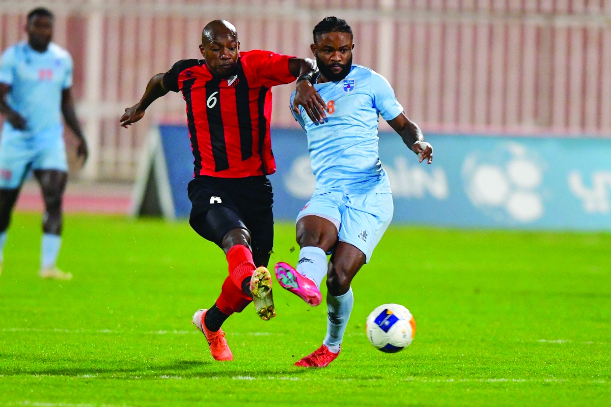 من مُباراة كاظمة وخيطان في القسم الثاني 