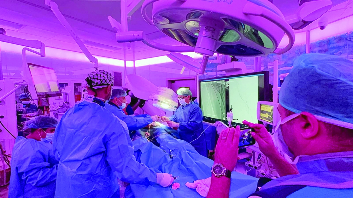 جانب من العملية 