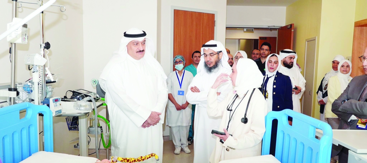 


وزير الصحة مفتتحاً وحدة التنفس الاصطناعي المزمن للأطفال بمستشفى جابر في 2 سبتمبر 2024 