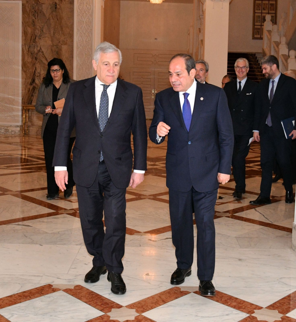 السيسي مستقبلاً تاياني في القاهرة