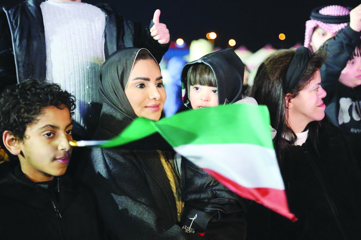 وزيرة الشؤون لدى مشاركتها في اليوم المفتوح لذوي الاعاقة في 27 فبراير 2025 