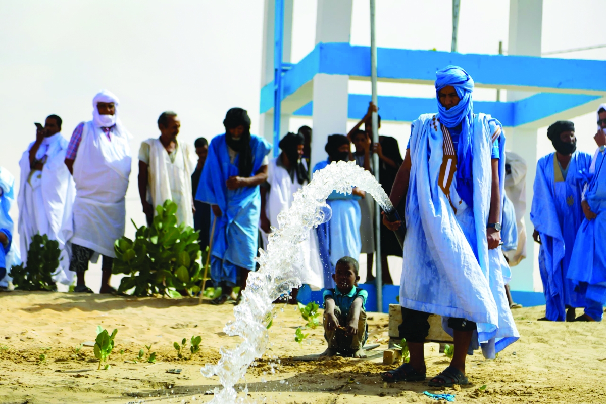 البئر توافر المياه لـ 12 ألف مستفيد 