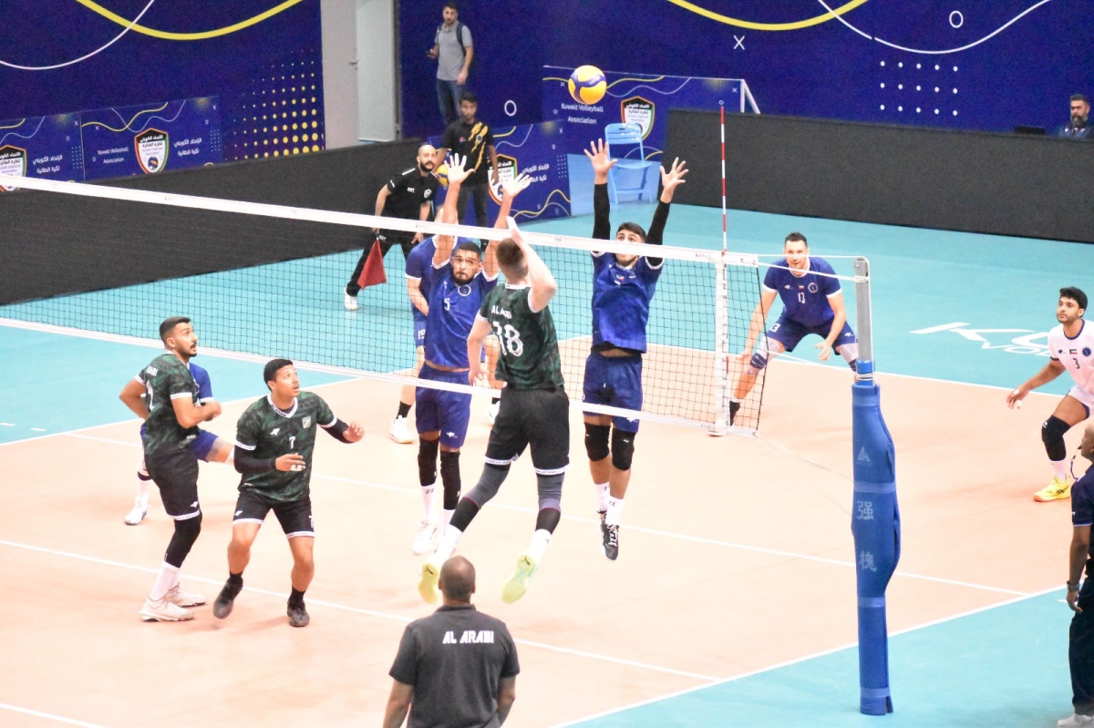 العربي في مباراته مع برقان