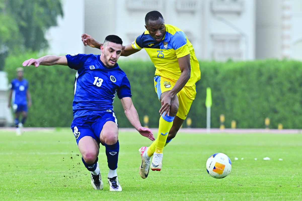 من مباراة برقان والساحل