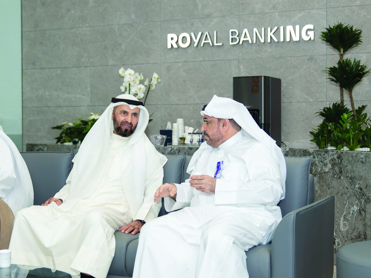 


شاهين الغانم والرئيس التنفيذي السابق لـ «وربة» جسار الجسار 